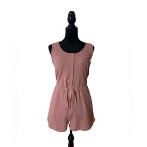 PrettyGarden Women's Pink Sleeveless Jumpsuit